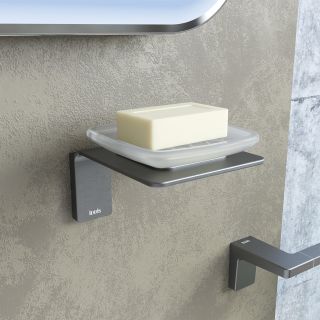 Мыльница IDDIS Slide подвесная графит SLIGMG0i42
