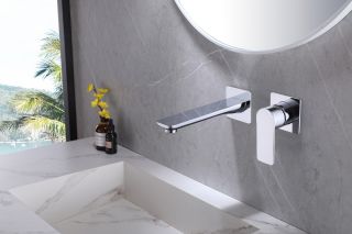 Встраиваемый смеситель для раковины ABBER Weiss Insel хром AF8082