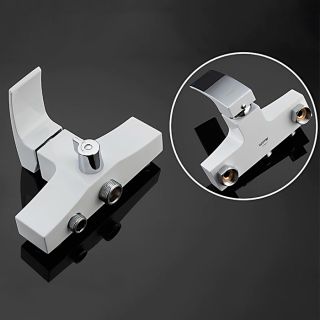 Смеситель для ванны Gappo G2207-7 белый/хром