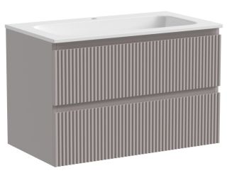 Подвесная тумба под раковину Sancos Snob R SNR80SM 80см Doha Soft