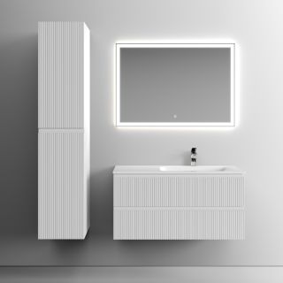 Подвесная тумба под раковину Sancos Snob T SNT100RW правая 100см Bianco