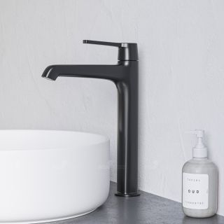 Высокий смеситель для раковины RGW Shower Panels SP-311B чёрный 511405311-04