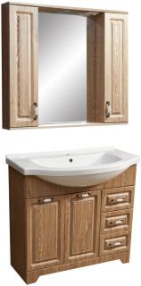 Тумба под раковину Stella Polar Кармела 90см карпатская ель SP-00000180