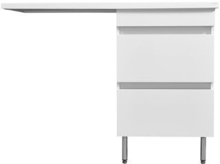 Тумба под раковину для стиральной машины Stella Polar Мадлен 130 белый SP-00000475