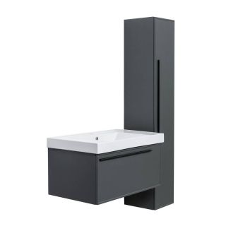 Тумба под раковину La Fenice Cubo FNC-01-ELB-G-80 77.6 см