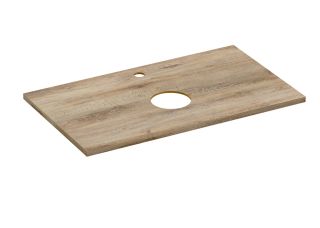 Столешница Cersanit Wood Spirit 80 орех матовый