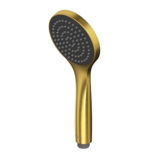Душевая лейка 1 режим WHITECROSS BASIC-GLB брашированное золото
