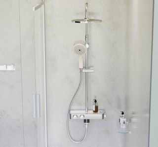 AM.PM INSPIRE 2.0 WK52EB  Набор:Ванна 180x80 с каркасом и душевой системой и шторкой