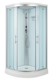 Душевая кабина Timo PDS T-6609PDS 90x90 см профиль хром стекло матовое