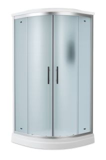 Душевая кабина Timo PDS T-6601PDS 100x100 см профиль хром стекло матовое