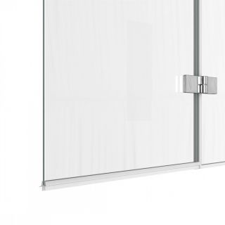 Шторка на ванну 100х140 см Maretti Valentina VA41R100140097-015, профиль хром