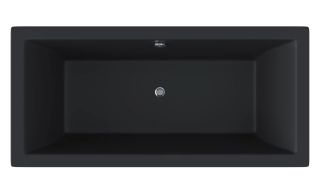 Акриловая ванна Berges Tari 053029 180x80см чёрный матовый