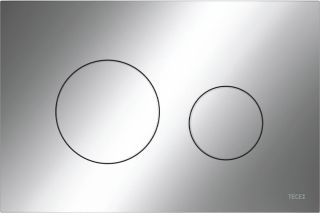 TECEloop 2.0 панель смыва с двумя клавишами пластиковая хром глянец, 9240921 (9 240 921)