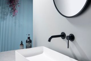 Смеситель для раковины встроенный Timo Saona 2372/03SM Черный