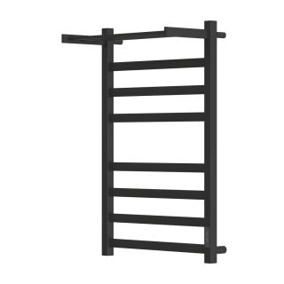 Полотенцесушитель электрический APEXTERMO Terra TR01185BM 800x500 с полкой черный матовый