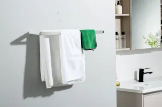 Полотенцедержатель двойной Gappo G30909-8 хром/белый