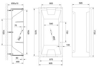 Гидромассажная ванна Royal Bath Triumph Comfort 172x87см белый RB665101CO