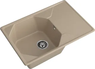 Мойка кухонная GranFest UNIQUE U-740L песочный