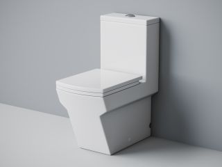 Унитаз-моноблок Laguraty 2192 AС с функцией биде белый