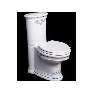 Унитаз напольный Boheme Puro белый/хром 959-CR