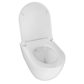 Унитаз подвесной Azario Geno AZ2196D безободковый с ультратонким сиденьем микроклифт