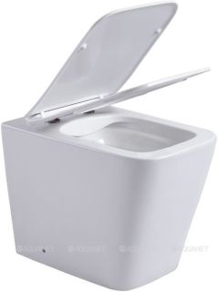 Унитаз приставной Aquanet Rimless Tavr 2.0 F LX-1908 243544 белый