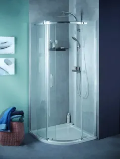 Душевой уголок Jacob Delafon Contra E22R90L-GA 90x90 см профиль хром стекло прозрачное