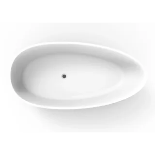 Ванна из искусственного камня Timo Rali RALI1700 170x80 см белый