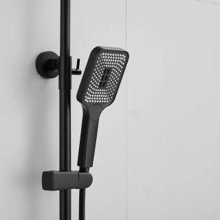 Душевая стойка Shevanik S9136H чёрный