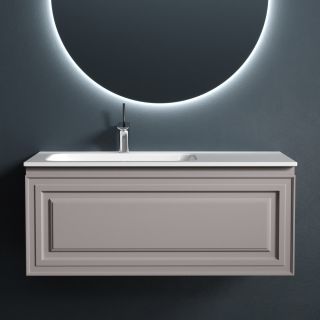 Подвесная тумба под раковину Sancos Very VR100LSM левая 100см Doha Soft