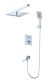Душевой комплект Wonzon & Woghand WW-88929003-CR с термостатом хром