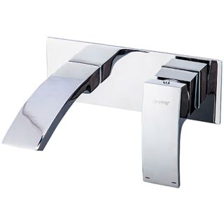 Встраиваемый смеситель для раковины Gappo Jacob G1007-2 хром