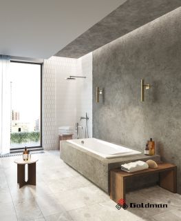 Ванна чугунная Goldman Loft LF17070 170x70см с ножками