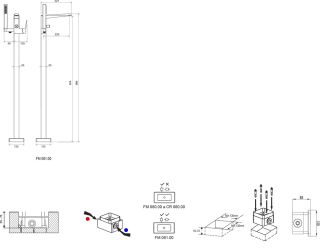 Смеситель Ravak Freedom FM 081.00 X070079 для ванны