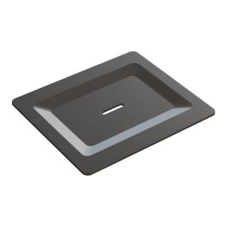 Мыльница для полки Boheme Space 10966-GM-SOAP оружейная сталь