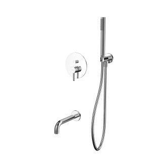 Система для ванны скрытого монтажа WHITECROSS Y YSET06CR хром