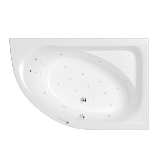 Гидромассажная ванна WHITECROSS Aquarella 0109.170110.100.ULTRA.CR правая 170x110 см Ultra хром