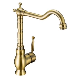 Смеситель для кухни Swedbe Selene 7143 бронза