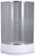 Душевой уголок Parly с поддоном 90x90см хром Z9011