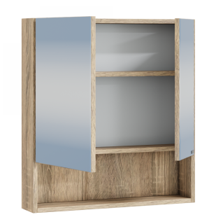 Зеркальный шкаф СанТа Мира 700404 60см янтарный