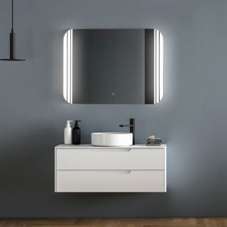 Зеркало с подсветкой ABBER See AG6101S 92см