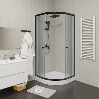 Душевой уголок с поддоном PARLY ZF81B (80х80х193)